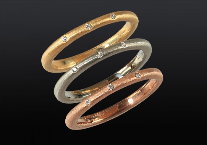 Handmade custom gemstone rings